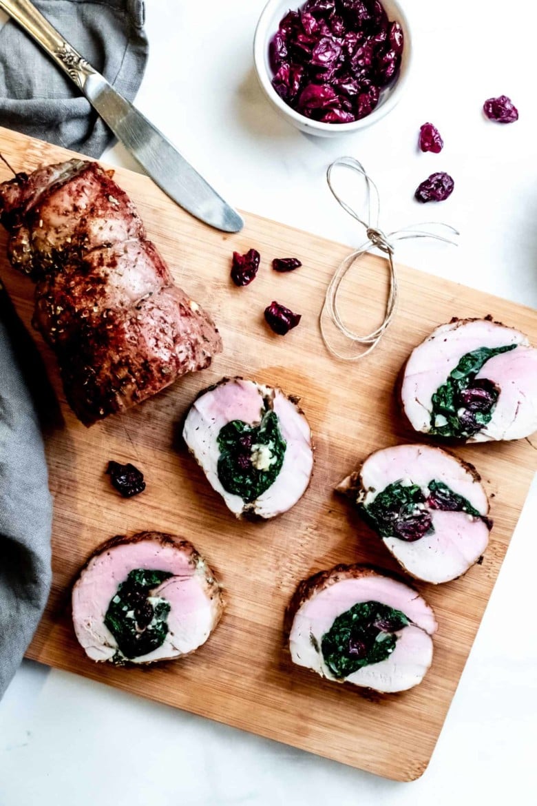 pork tenderloin cut into rounds