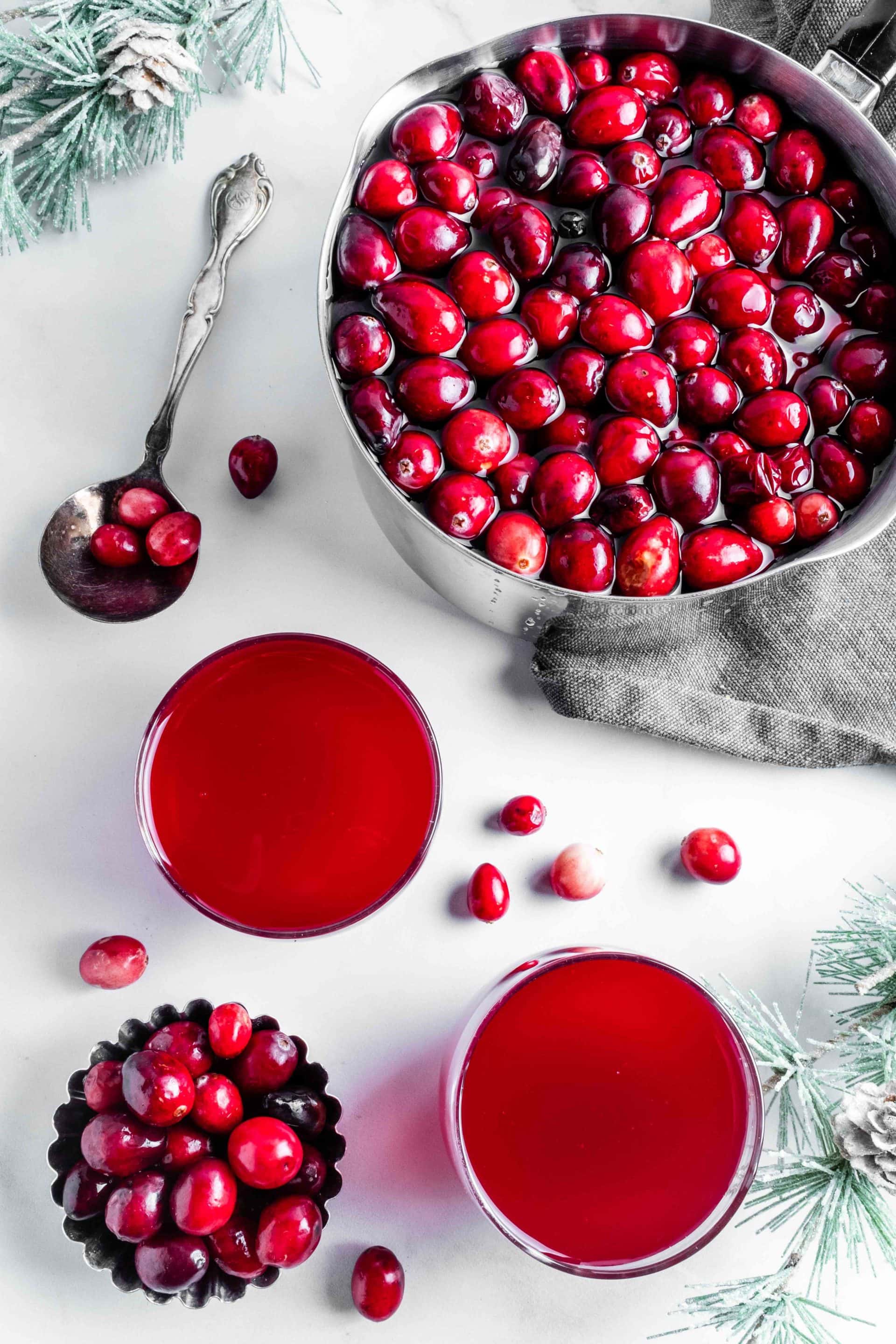 cranberry mors - russian berry drink - Whisked Away Kitchen