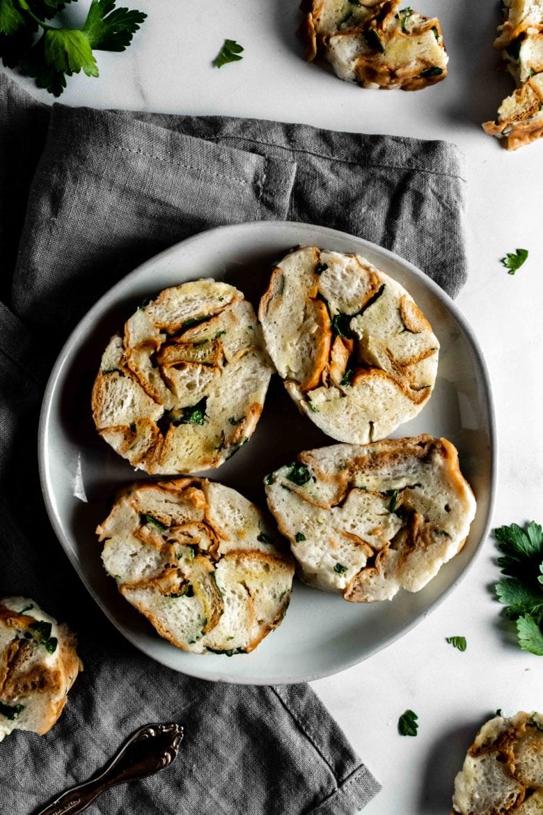 plate of dumplings