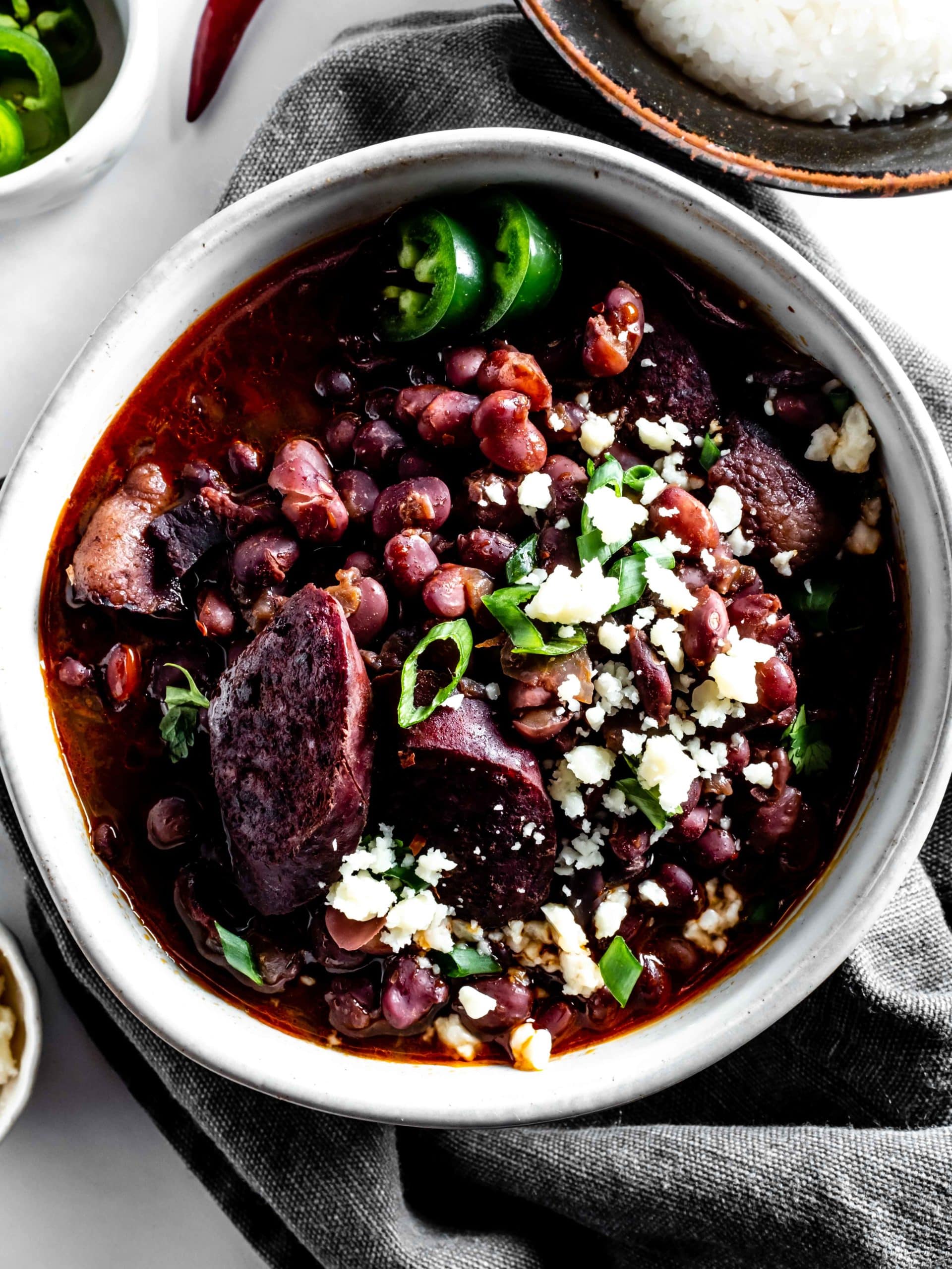 Spicy Black Bean Soup - Whisked Away Kitchen