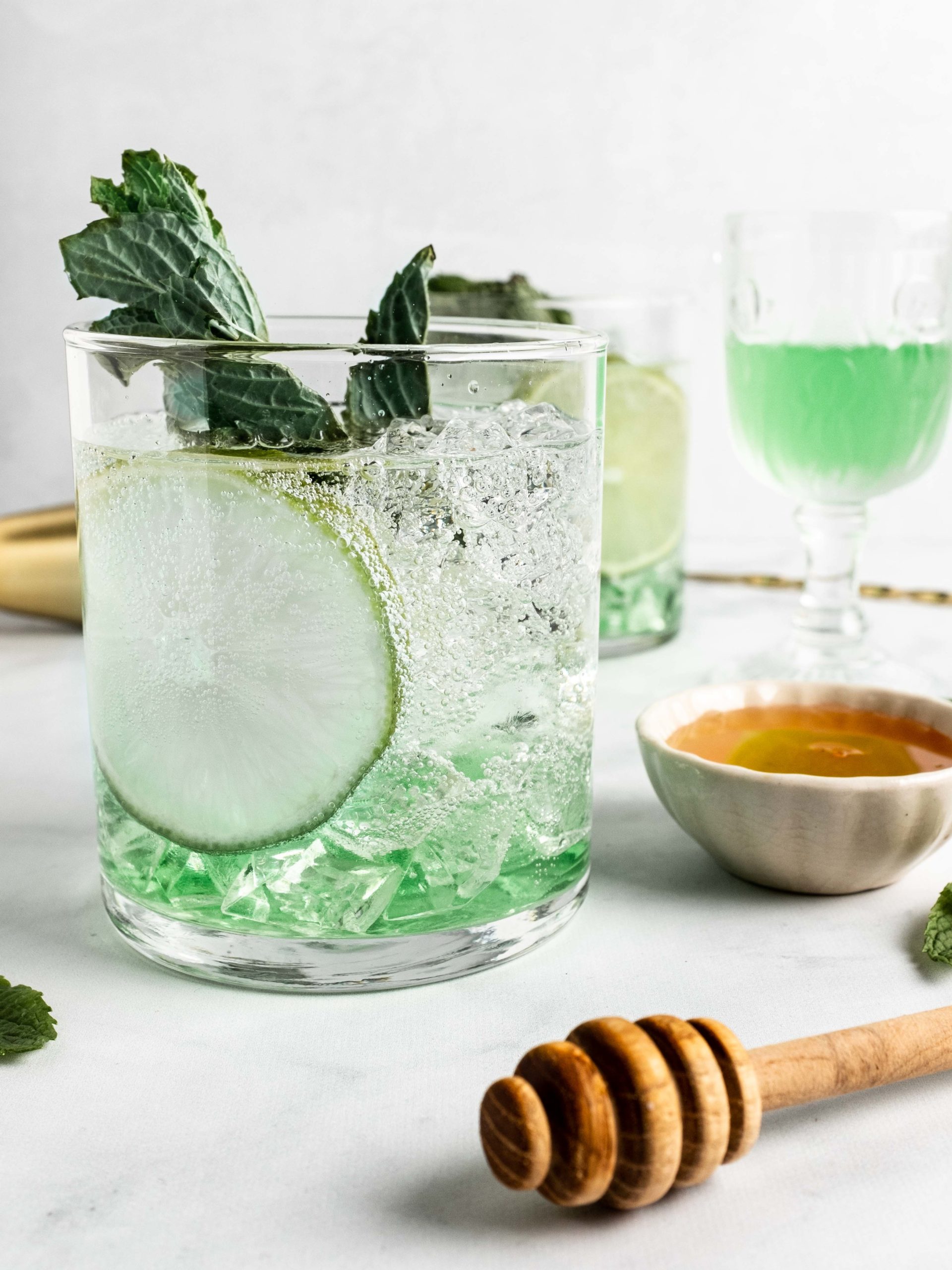 Honey Absinthe Mojito