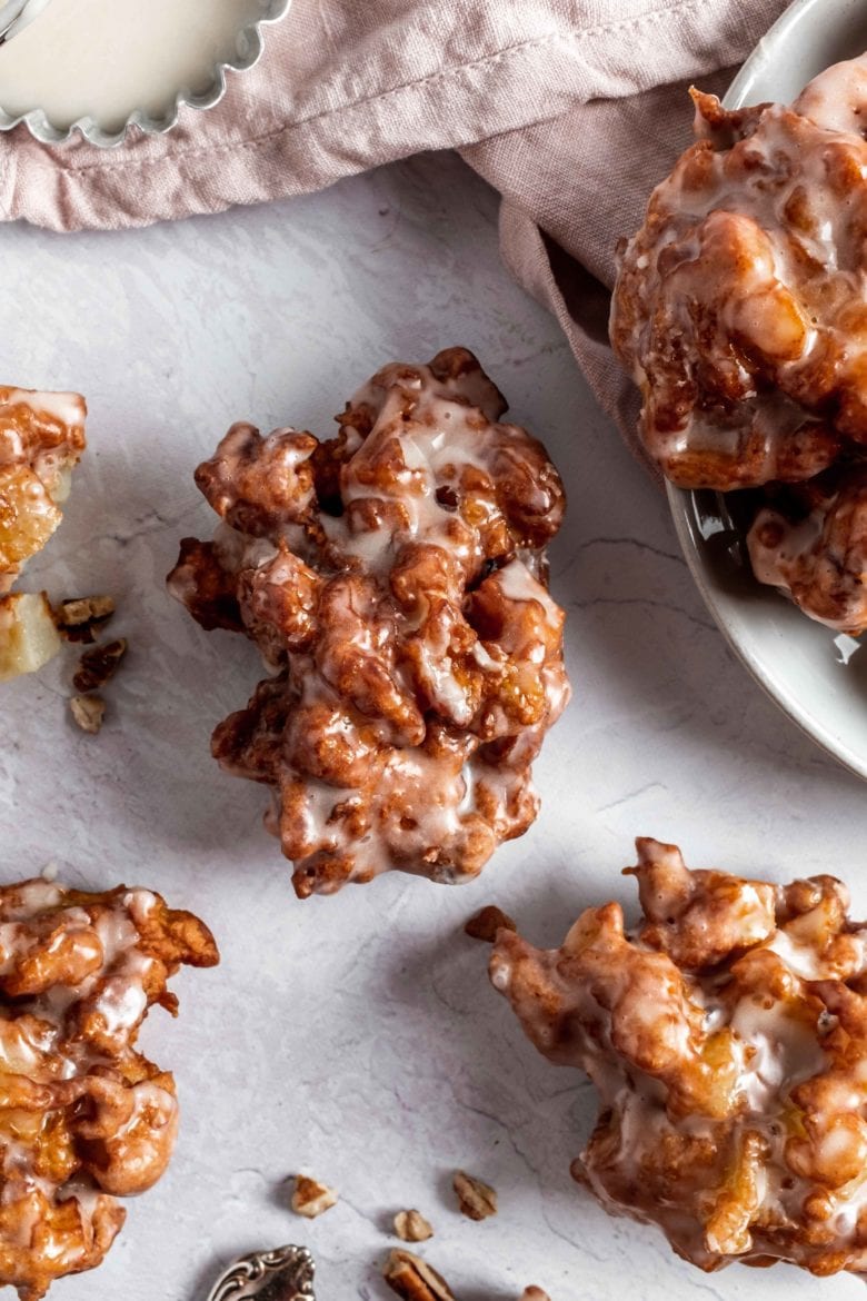 fried apple fritters