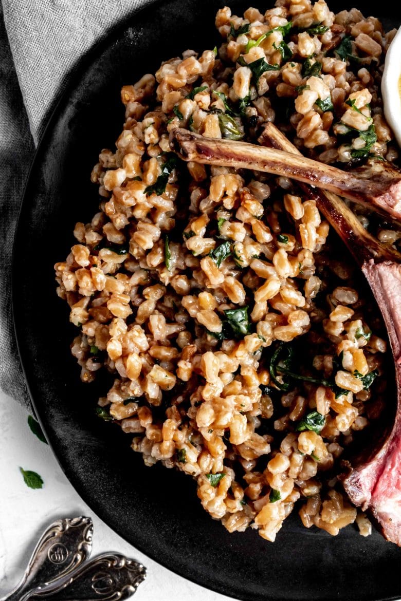 farro with herbs