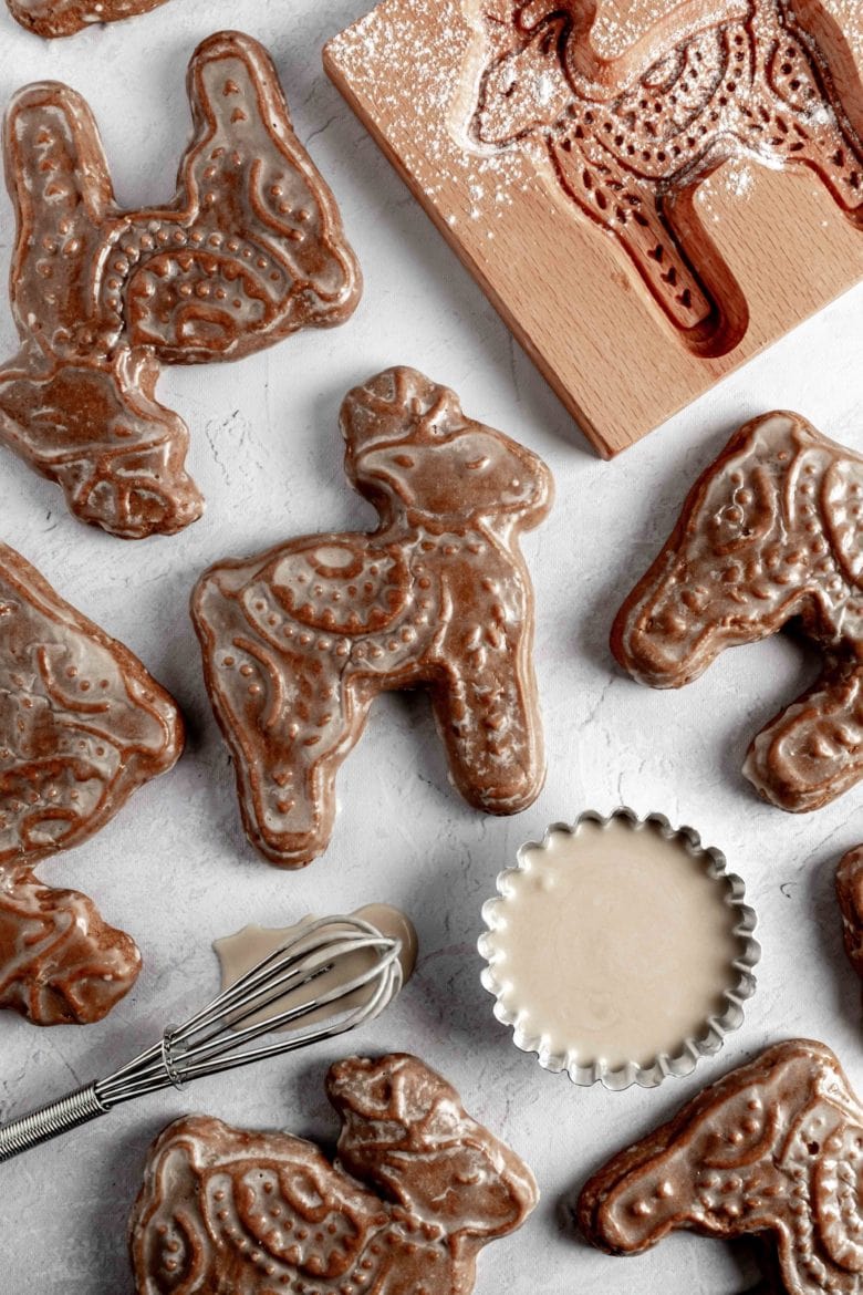 Gingerbread cookie shop molds