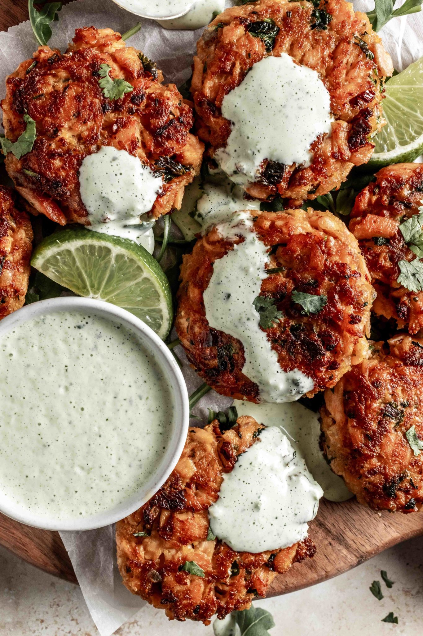 Spicy Salmon Cakes - Whisked Away Kitchen