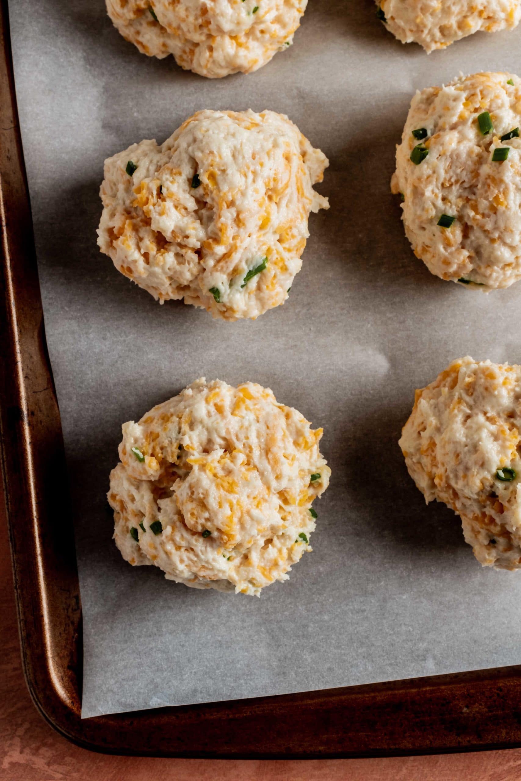 unbaked cheddar chive biscuits