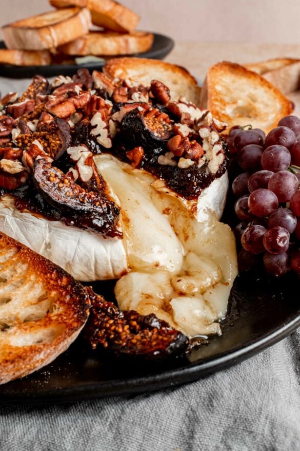 Baked Brie with Jam - Whisked Away Kitchen