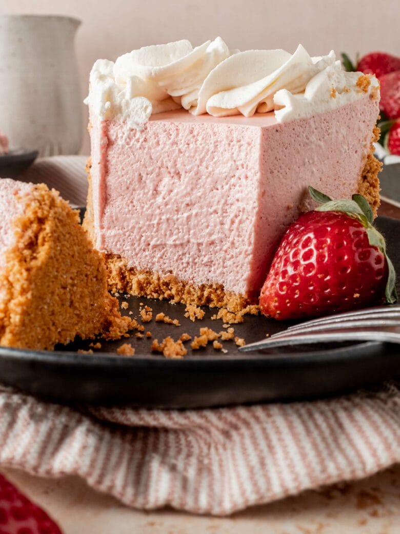 light and fluffy strawberry mousse cake filling