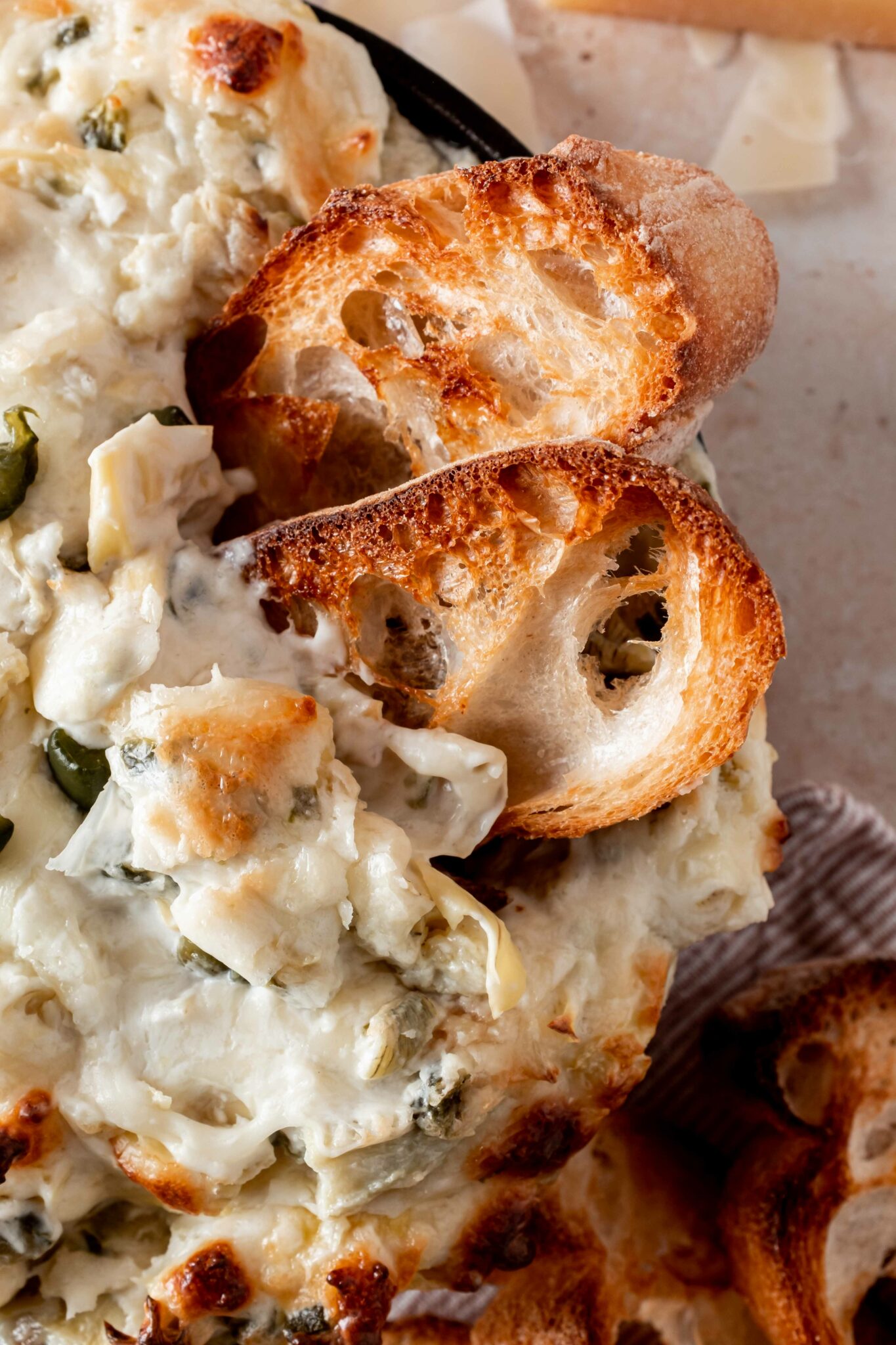 Roasted Jalapeño Artichoke Dip Whisked Away Kitchen