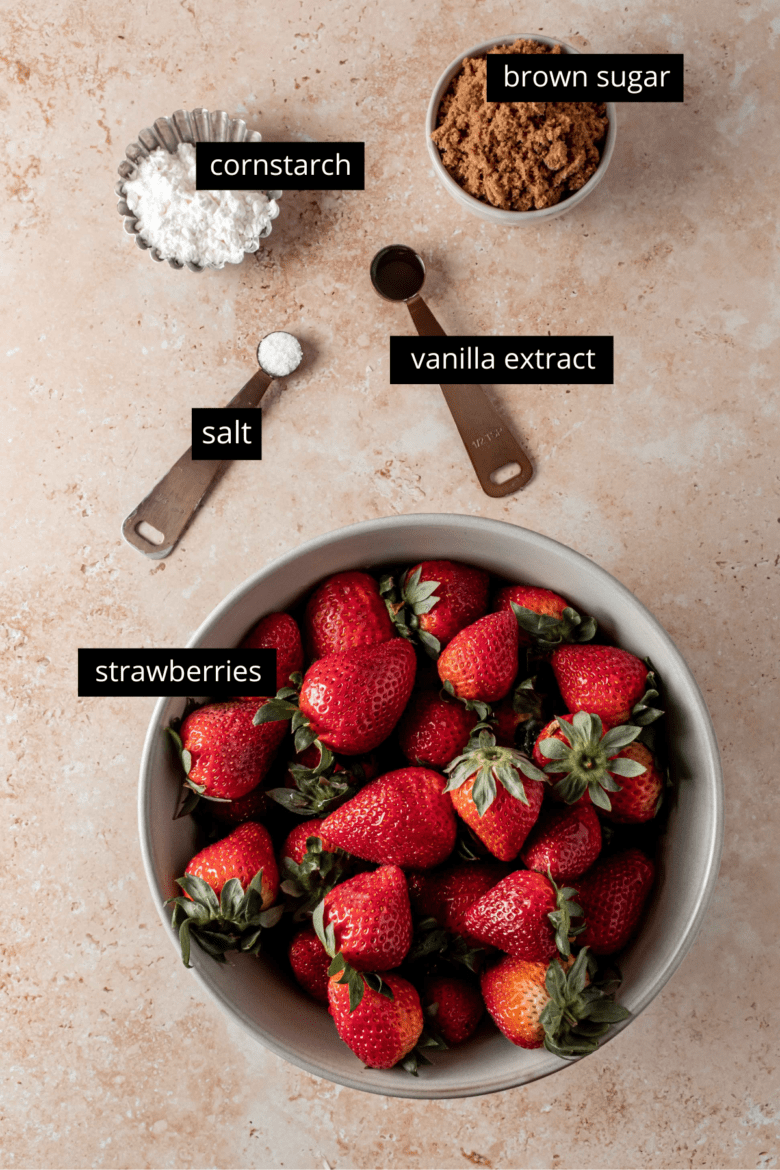 strawberry filling ingredients