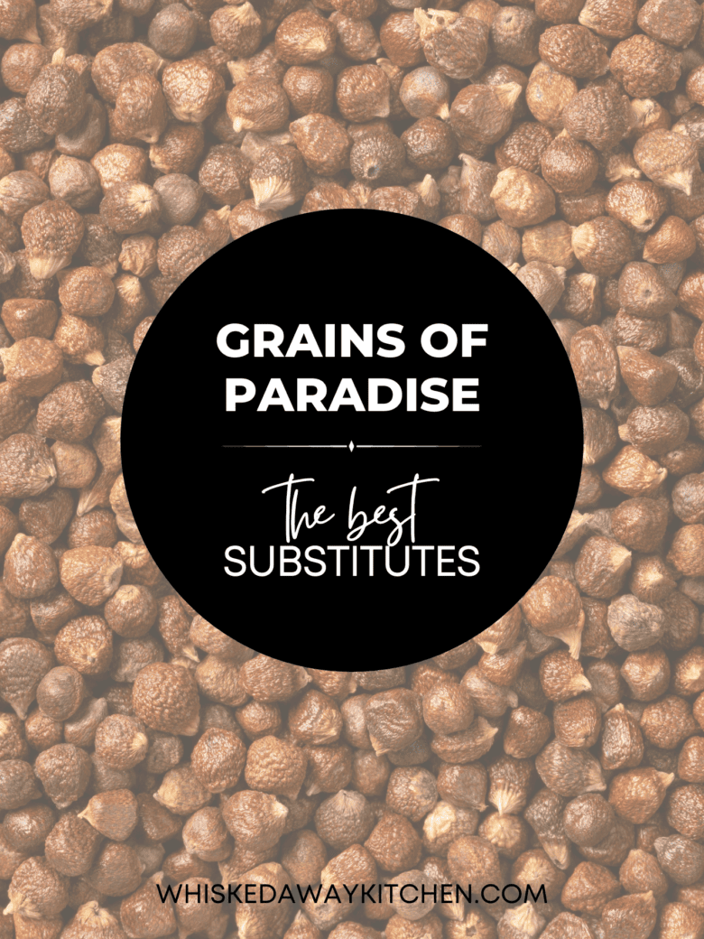 The best substitutes for grains of paradise.