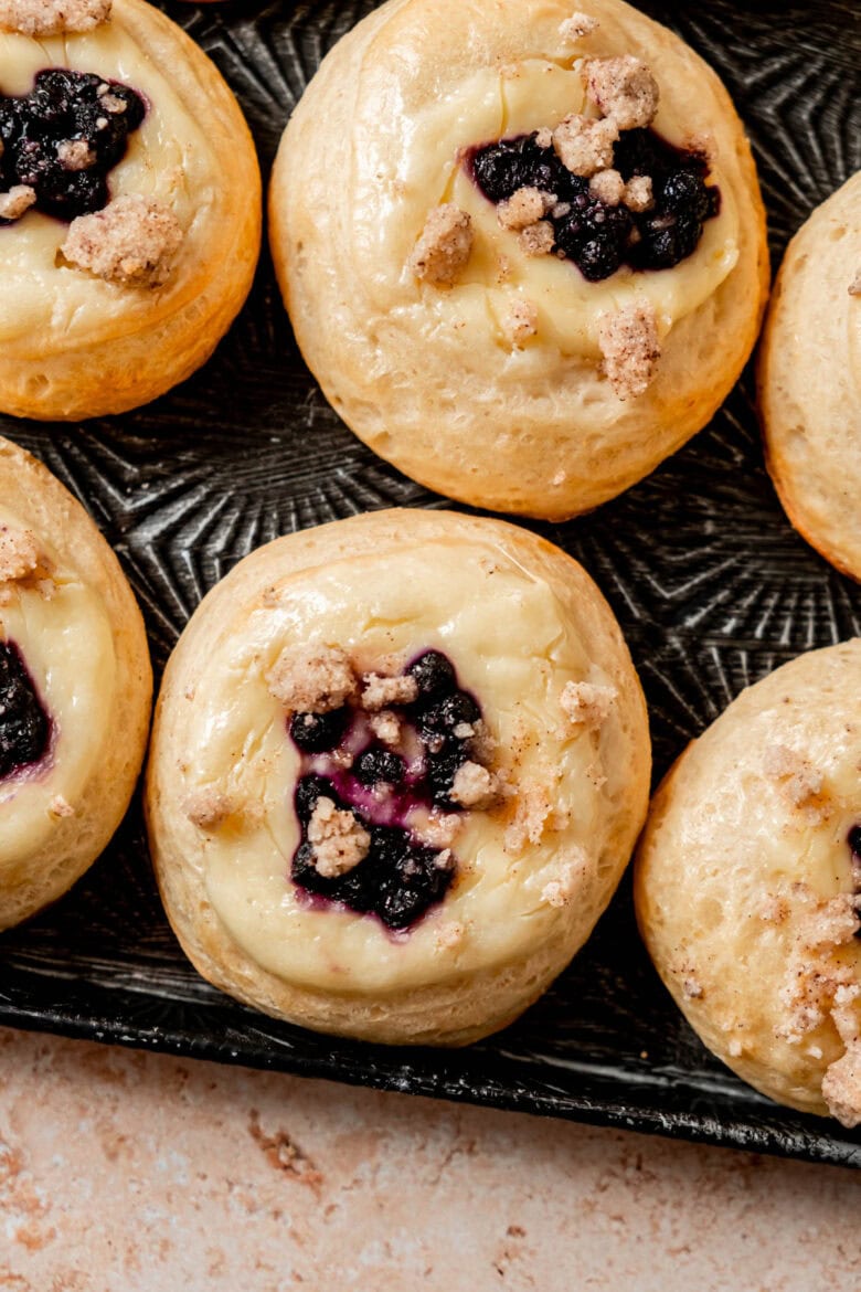 Blueberry and Cream Cheese Kolaches Whisked Away Kitchen